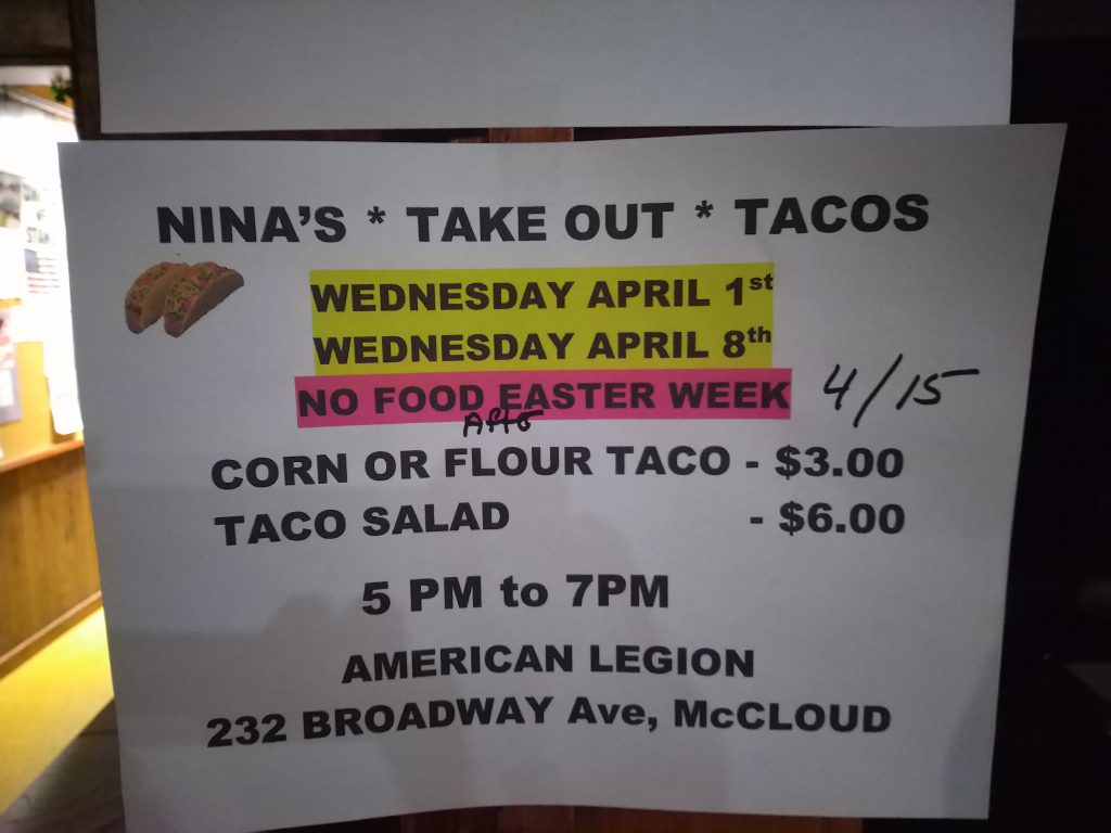 Nina's Take Out Taco