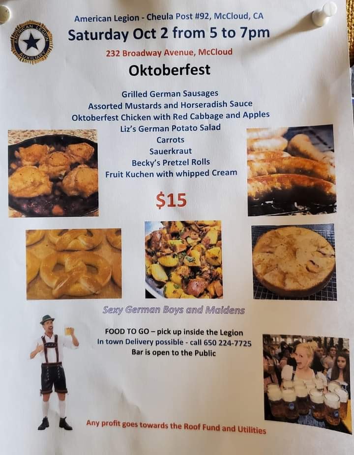 American Legion Cheula Post 92 Oktoberfest!